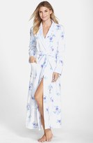 Thumbnail for your product : Carole Hochman Designs Bouquet Print Quilted Jacquard Robe