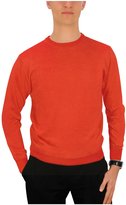 Thumbnail for your product : Forzieri Men's Coral Red Cashmere Crewneck Sweater