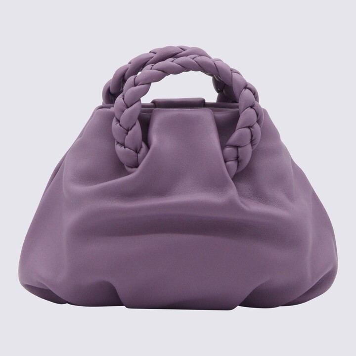 Hereu Dark Lavender Leather Bombon Crossbody Bag - ShopStyle
