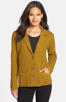 Thumbnail for your product : Eileen Fisher Wool Notch Collar Jacket (Online Only)