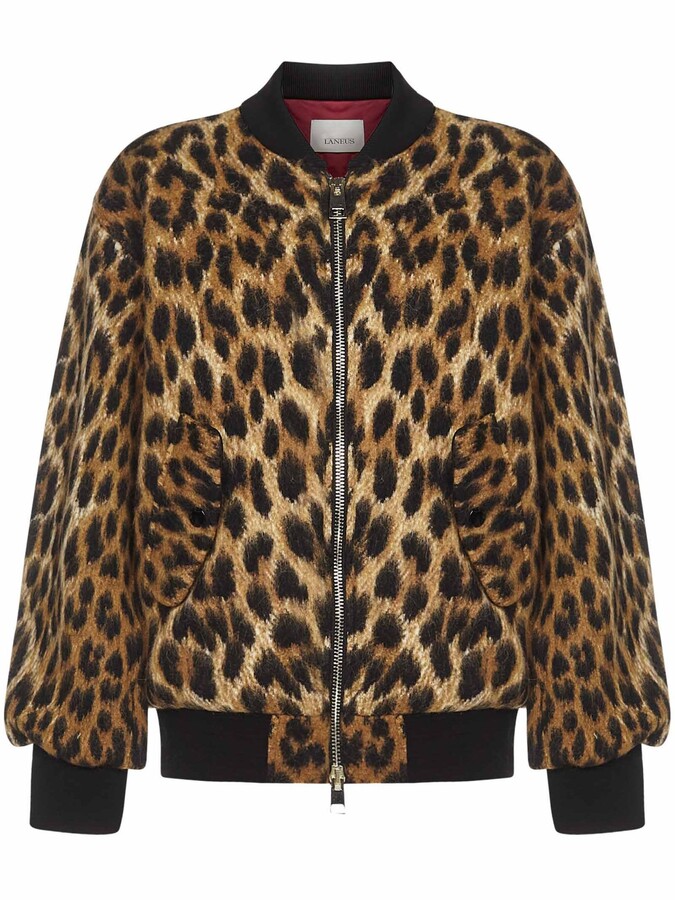 cheetah bomber jacket