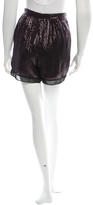 Thumbnail for your product : Diane von Furstenberg Silk Sequined Shorts