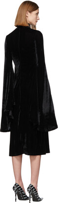 Vetements Black STAR WARS Edition Velvet Kylo Ren Dress