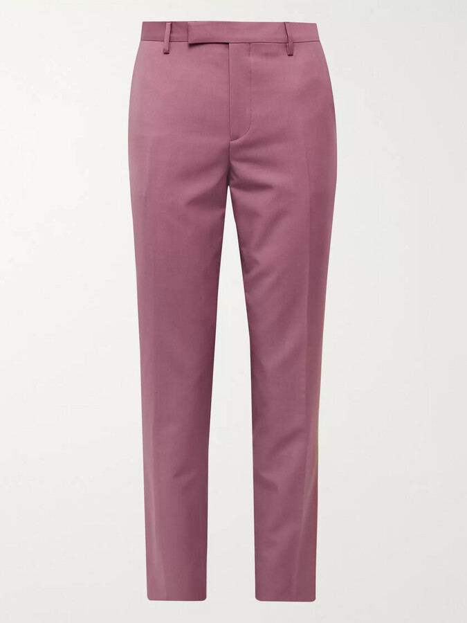 Pink wool pants Clearance