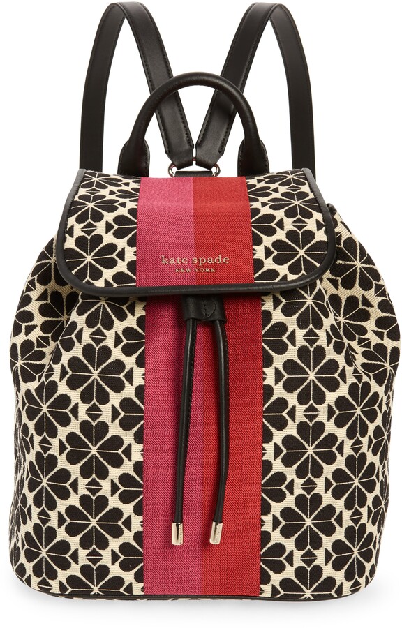 cream backpack purse