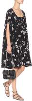 Thumbnail for your product : Valentino Floral-printed silk dress