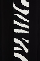 Thumbnail for your product : Jets Zebra-print Voile Maxi Dress