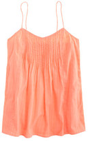 Thumbnail for your product : J.Crew Pintuck cami in garment dye