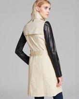 Thumbnail for your product : Mackage Trench Coat - Avra Mixed Media