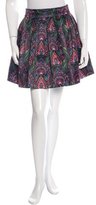 Thumbnail for your product : Alice + Olivia Mini Printed Skirt