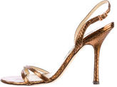 Thumbnail for your product : Jimmy Choo Snakeskin Sandals