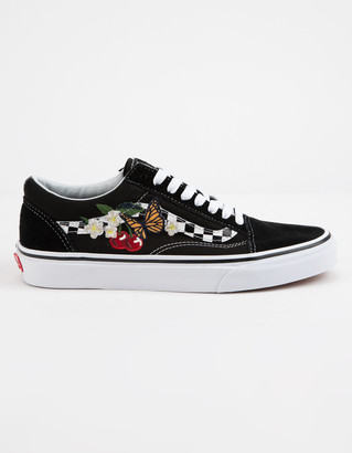 flower old skool vans