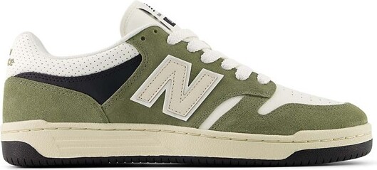 New Balance Men's 480 Sneakers 8.5 Regular Olive/Sea Salt