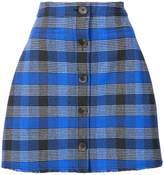 Thumbnail for your product : Derek Lam 10 Crosby A-Line Mini Skirt