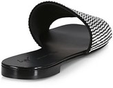 Thumbnail for your product : Giuseppe Zanotti Kanda Crystal Slide Sandals