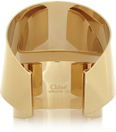 Thumbnail for your product : Chloé Erika gold-tone cuff