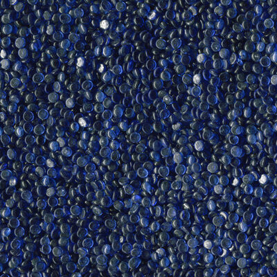 Ackland Pyrelis Royal Indigo Round 1/2 in. Tempered Fire Glass for Fire Pits and Fireplaces (10 lb. Bag)