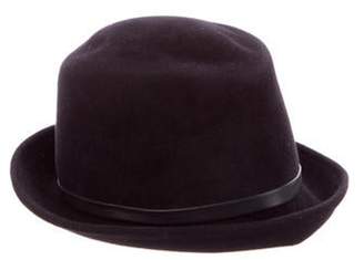 Christian Dior Felt Woven Hat Black Felt Woven Hat