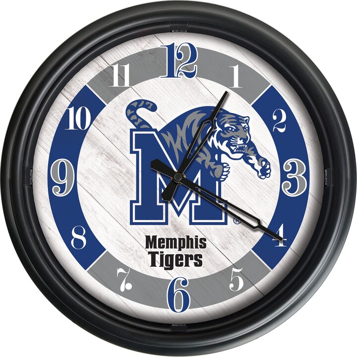 University Of Memphis Led Wall Clock | Um Tigers Outdoor