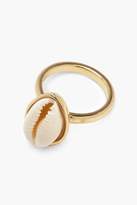 Thumbnail for your product : boohoo Cream Shell Statement Ring