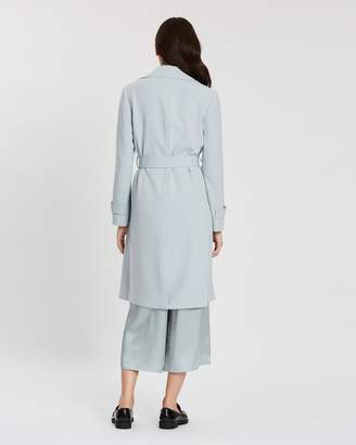Theory Oaklane Crepe Trench