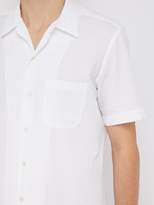 Thumbnail for your product : Finamore 1925 - Bart Textured-stripe Shirt - Mens - White