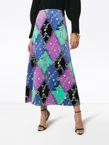 Thumbnail for your product : Gucci GG Rhombus Ramage-print skirt