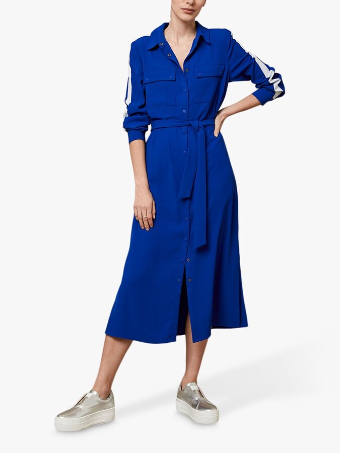 Mint Velvet Blue Women's Midi Dresses ...