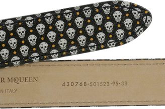 Alexander McQueen Skull Belt