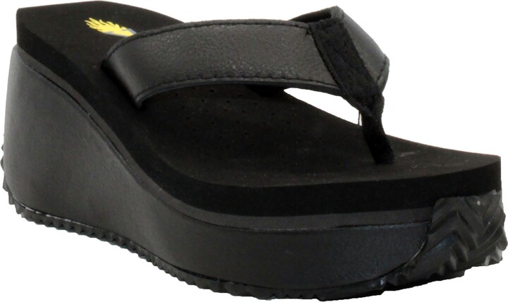 Volatile Frappachino Wedge Flip Flop