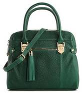 Thumbnail for your product : Perlina Katya Leather Tassel Satchel