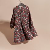 Thumbnail for your product : Burberry Frill Detail Floral Print Dress