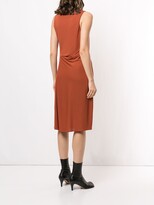 Thumbnail for your product : Balenciaga Pre-Owned Gathered Knee-Length Dress