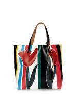Thumbnail for your product : Marni Printed PVC and leather tote
