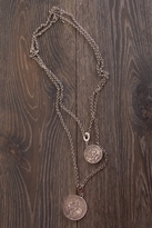 Thumbnail for your product : Adorne Double Medallion Necklace