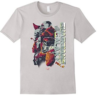 Marvel Guardians of Galaxy 2 Team Profile Graphic T-Shirt