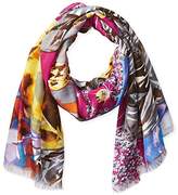 Thumbnail for your product : La Fiorentina Women's Gem and Skull Fringe Scarf