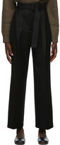 Thumbnail for your product : Blossom Black Wool Super Belt Trousers
