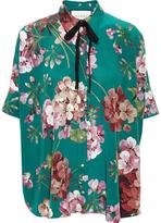 Gucci floral print shirt 