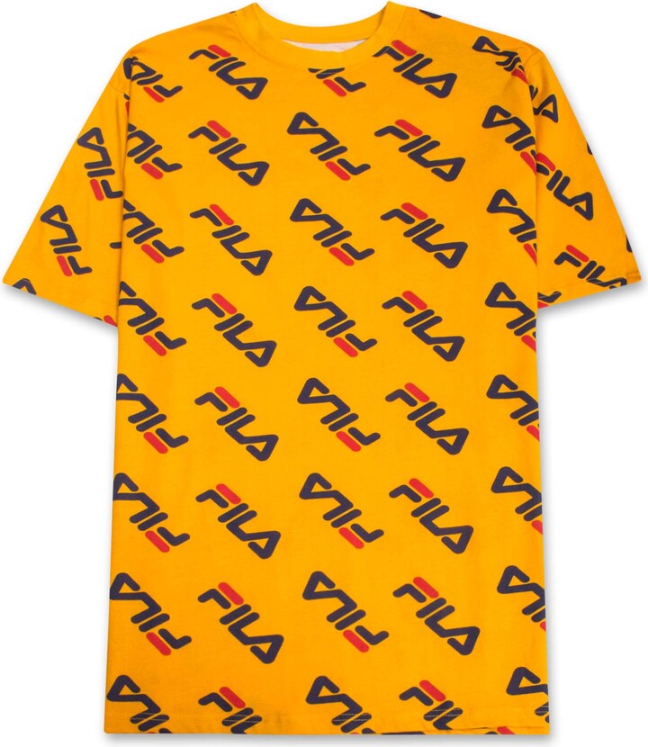 Fila t shirt mens gold Clearance