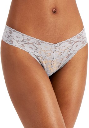 INC International Concepts Lace Thong Underwear Lingerie, Created for Macy's  - ShopStyle