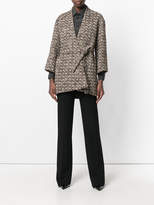 Thumbnail for your product : Lanvin bouclé tweed wrap coat