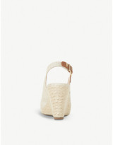 Thumbnail for your product : Dune Kicks espadrille wedge sandals