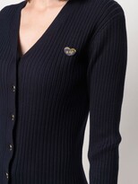 Thumbnail for your product : Maison Labiche Fitted Ribbed-Knit Cardigan