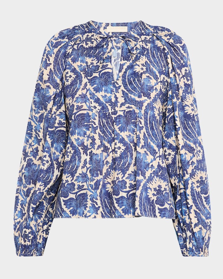Ulla Johnson Brea Long-Sleeve Blouse