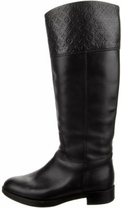 Louis Vuitton Embroidered Accent Sock Boots - ShopStyle
