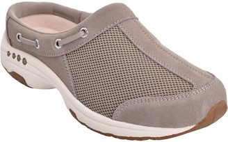 easy spirit leather mules