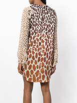 Thumbnail for your product : Marco De Vincenzo giraffe print mini dress