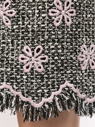 Giambattista Valli Floral Embroidered Skirt