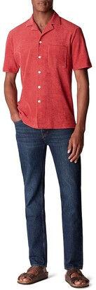 Eton Terry Resort Cotton Short-Sleeve Slim-Fit Shirt